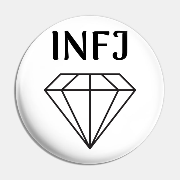 Rare INFJ Pin by James Zenrex