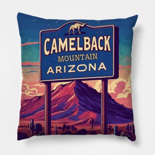 Camelback mountain Arizona Pillow