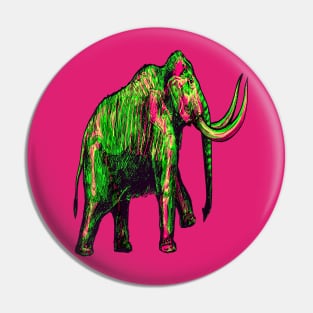 Mammoth Skeleton Interactive Magenta&Green Filter T-Shirt #2 By Red&Blue Pin