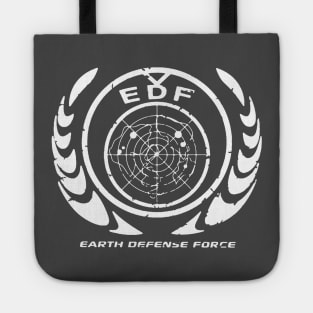 Earth Defense Force Logo - White Tote