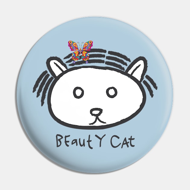 Beauty Cat Pin by martinussumbaji