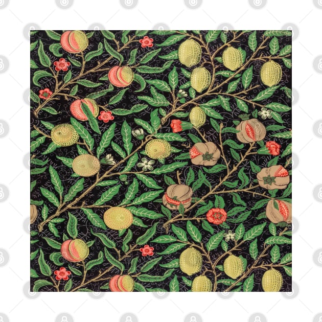 Fruits pattern,Lemon and pomegranate by Emy wise