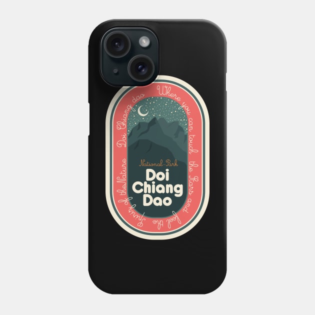 Doi Chiang Dao - Thailand - Sternenhimmel Phone Case by Boogosh