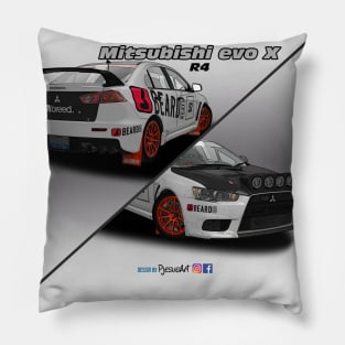 Mitsubishi evo X R4 Dirt 4 Pillow