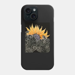 Pumpkin Doodle Phone Case