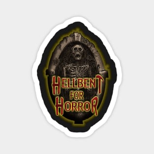 Hellbent for Horror logo Magnet