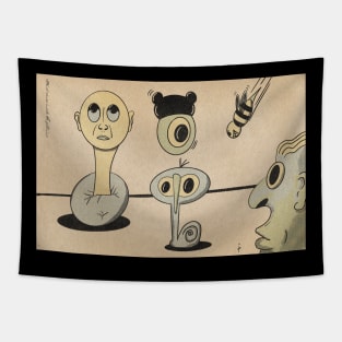 Weird Scene Tapestry