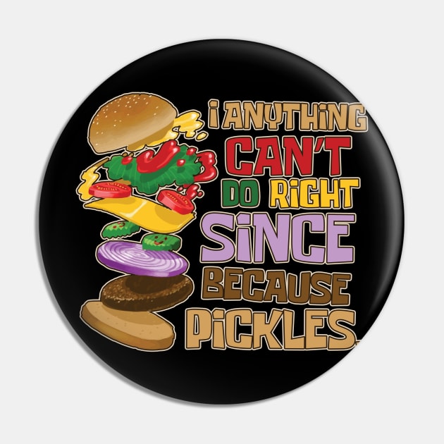 Pickles Pin by InsomniackDesigns