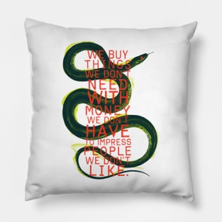 FALSE BEHAVIOUR Pillow