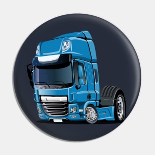 Cartoon truck Pin