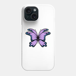 Purple Butterfly Phone Case