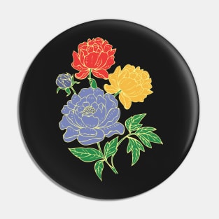 Peonies #11 Pin