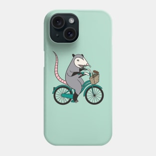 Possum on a Bicycle Phone Case