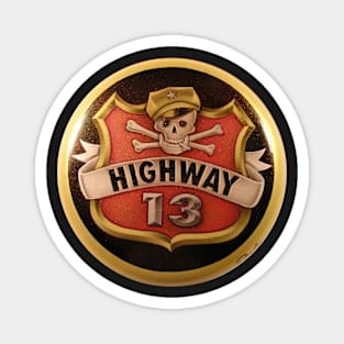 Highway 13 Magnet