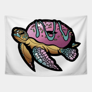 donut turtle Tapestry