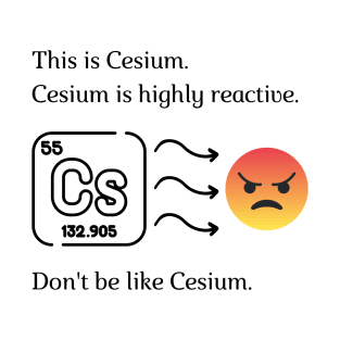 Don't be like Cesium! T-Shirt