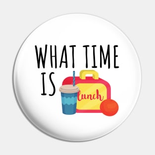 What Time Is Lunch? Pin