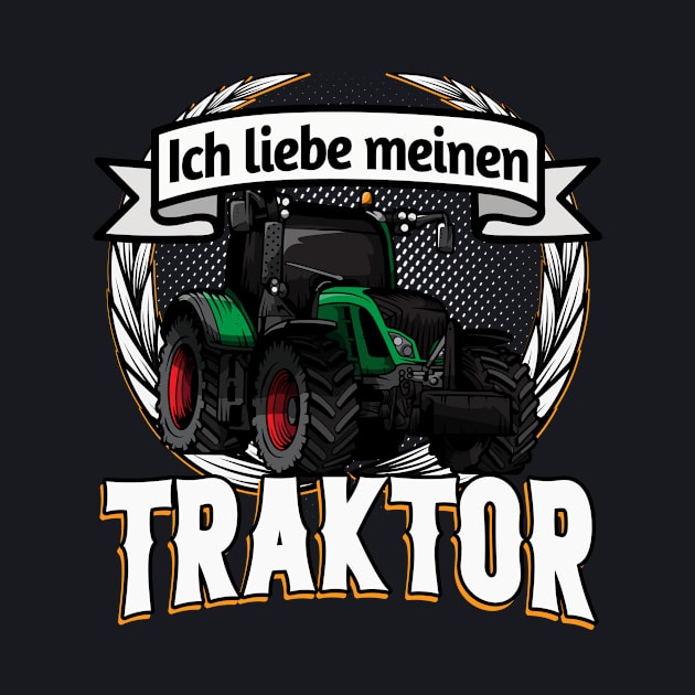 Landwirt ich liebe meinen Traktor by Foxxy Merch