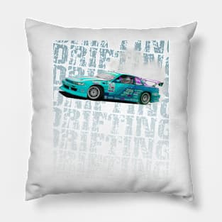 Drift Car Design Pillow