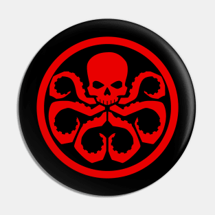 Hail Hydra (clean) Pin