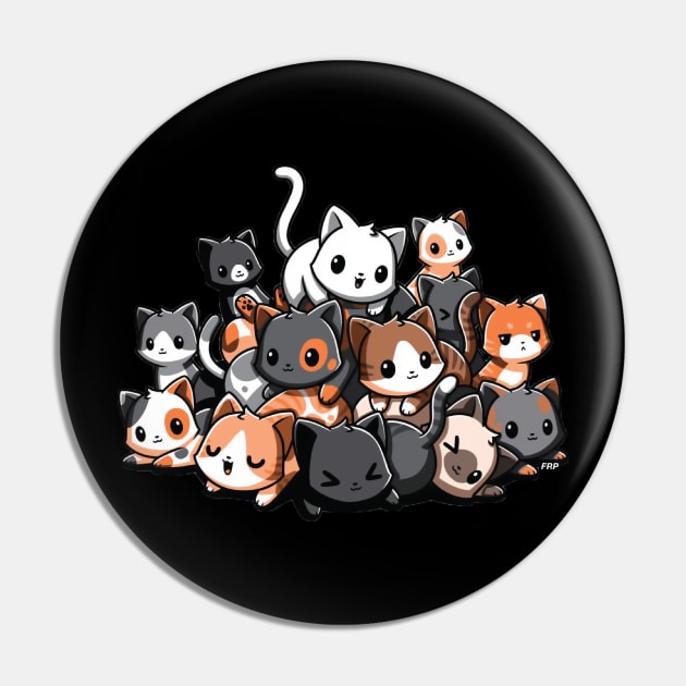 Cat Pile Pin by Sweet Miya