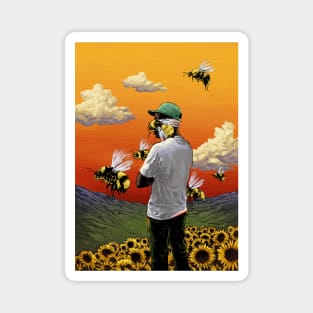 Flower Boy Magnet
