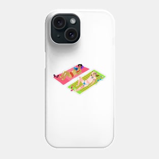 Swimming pool party Phone Case