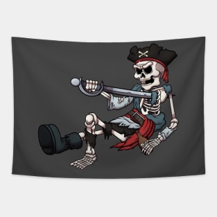 Pirate Skeleton Tapestry