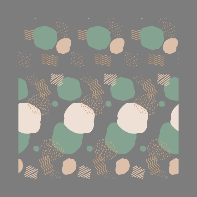 Abstract stroke shape pattern with dark grey background by iorozuya