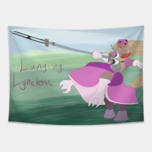 Lunging Lynelette Tapestry