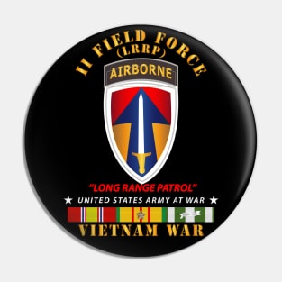 II Field Force - Airborne Tab - LRP - Vietnam w VN SVC Pin