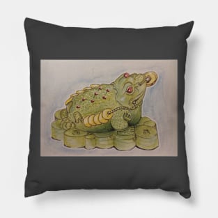 Lucky Money Toad Pillow