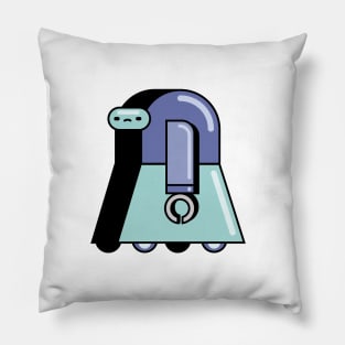 sad robot Pillow