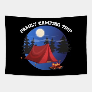 Family Camping Trip white - 2023 Tapestry