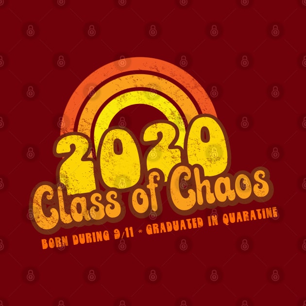 2020 Class of Chaos - Retro Rainbow by Jitterfly