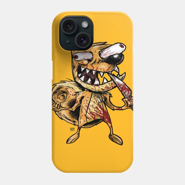 PSYCHO SQUIRREL Phone Case by MatheussBerant