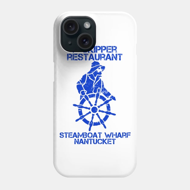 Skipper Restaurant. Nantucket. Distressed Phone Case by fiercewoman101