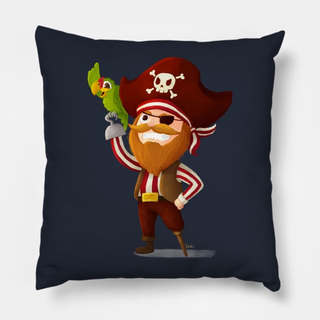 Pirata Pillow by Khatii