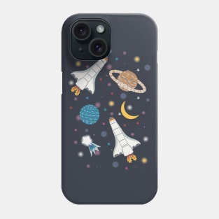 Space Planets Star intergalactic adventure Phone Case