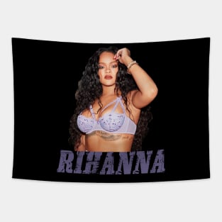 RIHANNA purple Tapestry