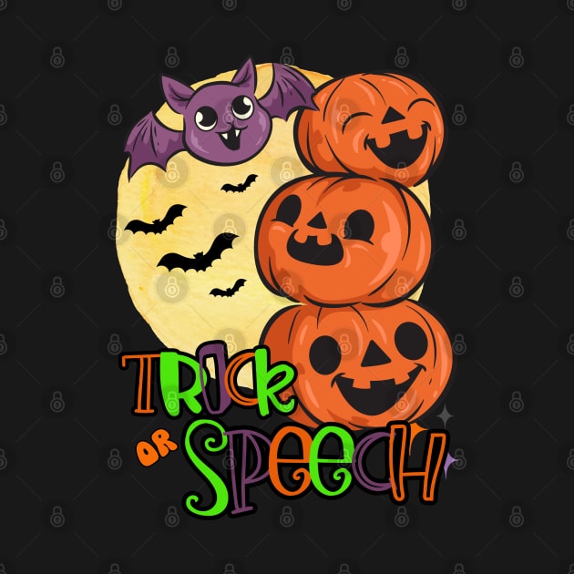 Speech Therapist, Speech language pathology Halloween by Daisy Blue Designs