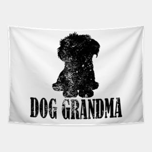 Maltese Dog Grandma Tapestry