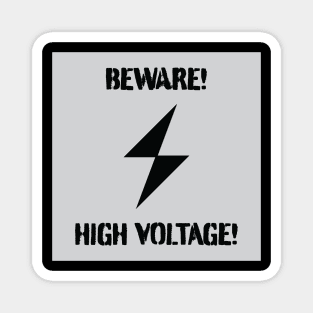 Beware! High Voltage! Magnet