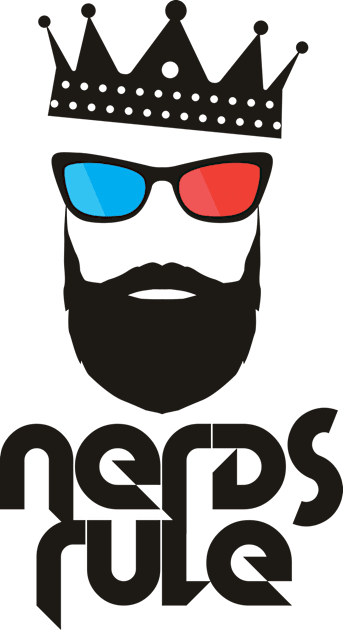 Nerds Rule Kids T-Shirt by powerwords