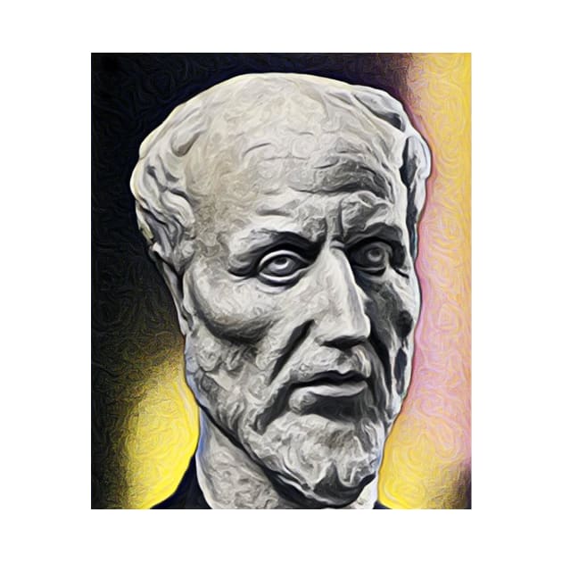 Plotinus Portrait | Plotinus Artwork 9 by JustLit