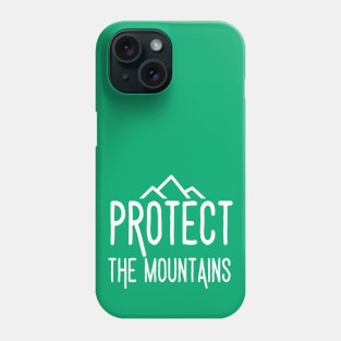 Protect the mountains Basic Phone Case