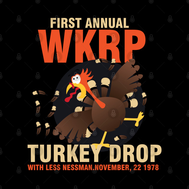wkrp turkey drop - Wkrp - Phone Case