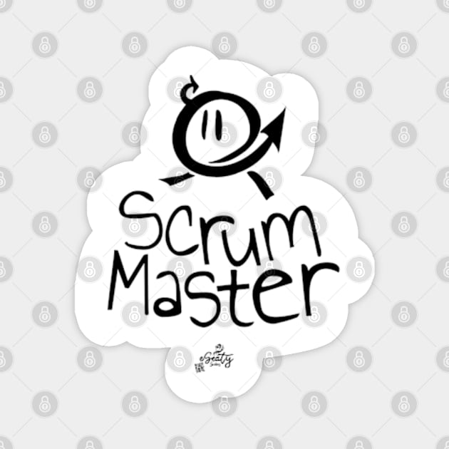 Scrum Master Magnet by eSeaty