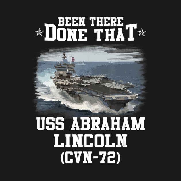 CVN-72 USS Abraham Lincoln T-Shirt Navy Ships Tee by danieldamssm