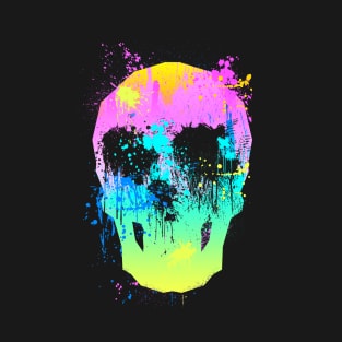 skull graffiti T-Shirt